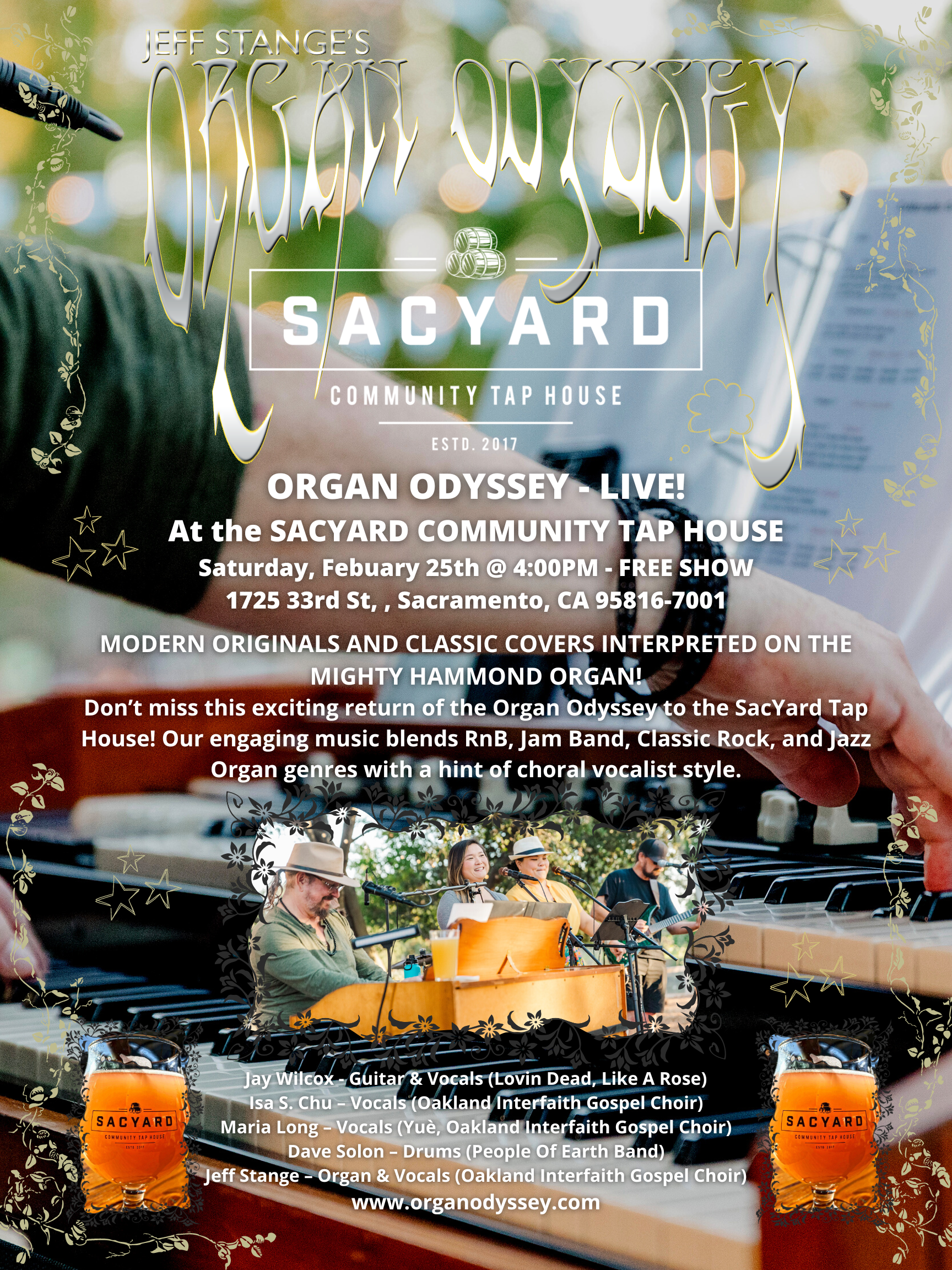 Organ Odyssey - Sac Yard