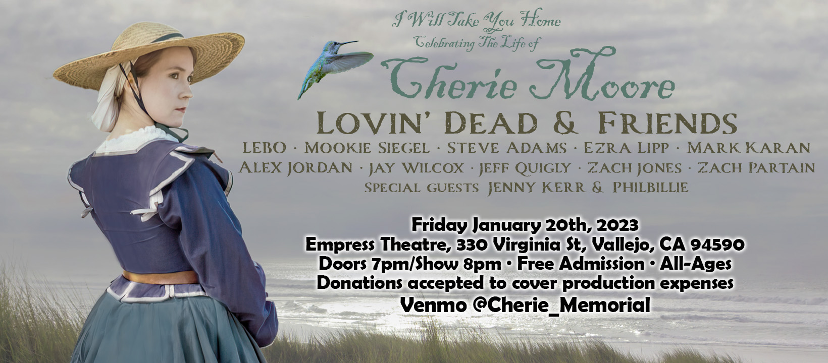 I will take you home celebrating the life of Cherie Moore
