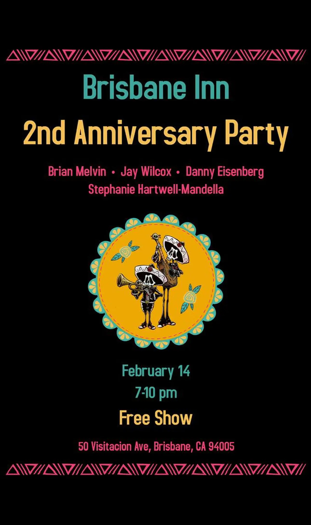 Brisbane Inn 2nd annual party